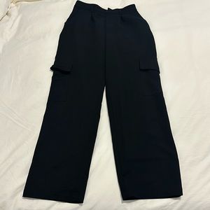Black Cargo Trouser Pants